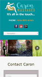 Mobile Screenshot of caronmassages.com